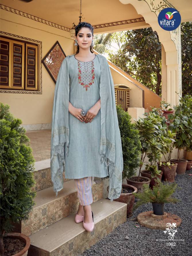 Majento By Vitara Readymade Salwar Suits Catalog